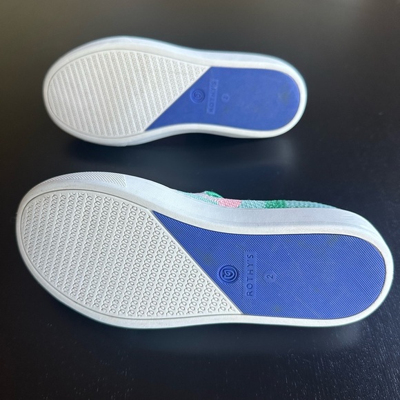 Rothy’s Kids The Sneaker Camo Cotton Candy Slip On Shoes - Picture 3 of 4